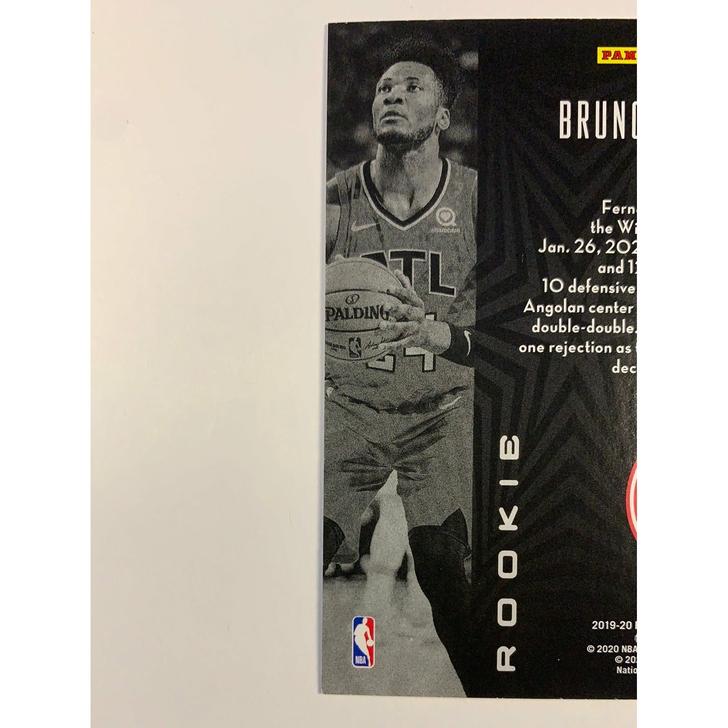 2019-20 Illusions Bruno Fernando Rookie Card | Local Legends Cards & Collectibles