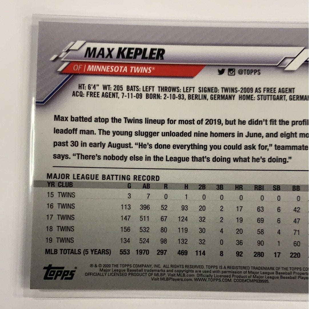 2020 Topps Chrome Max Kelper Base Refractor | Local Legends Cards & Collectibles