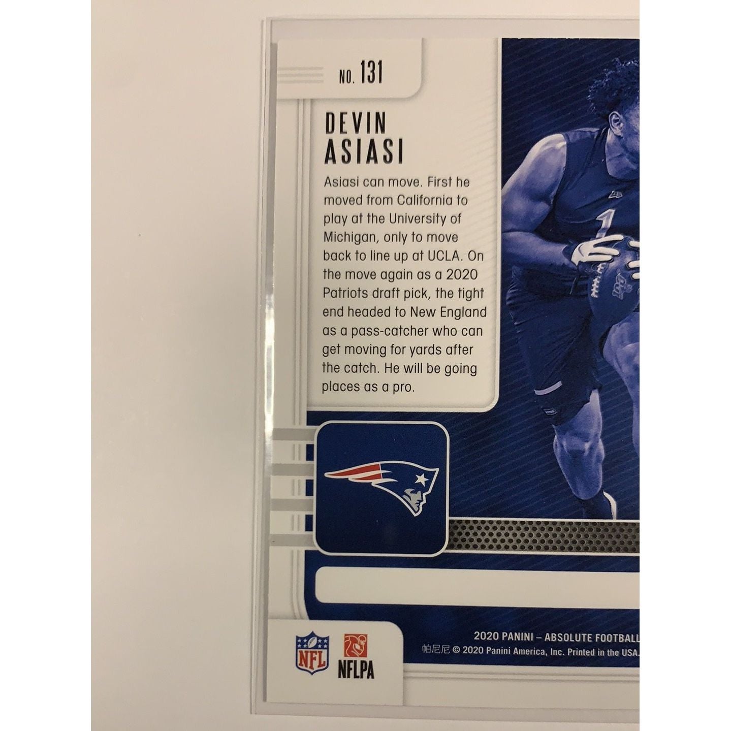 2020 Panini Absolute Devin Asiasi RC | Local Legends Cards & Collectibles