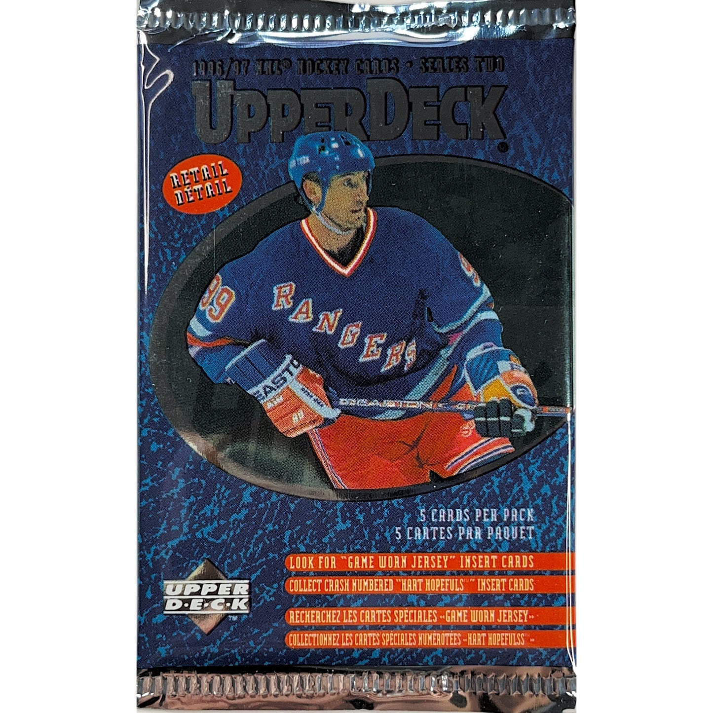1996-97 Upper Deck Series 2 NHL Hockey Retail Pack | Local Legends Cards & Collectibles