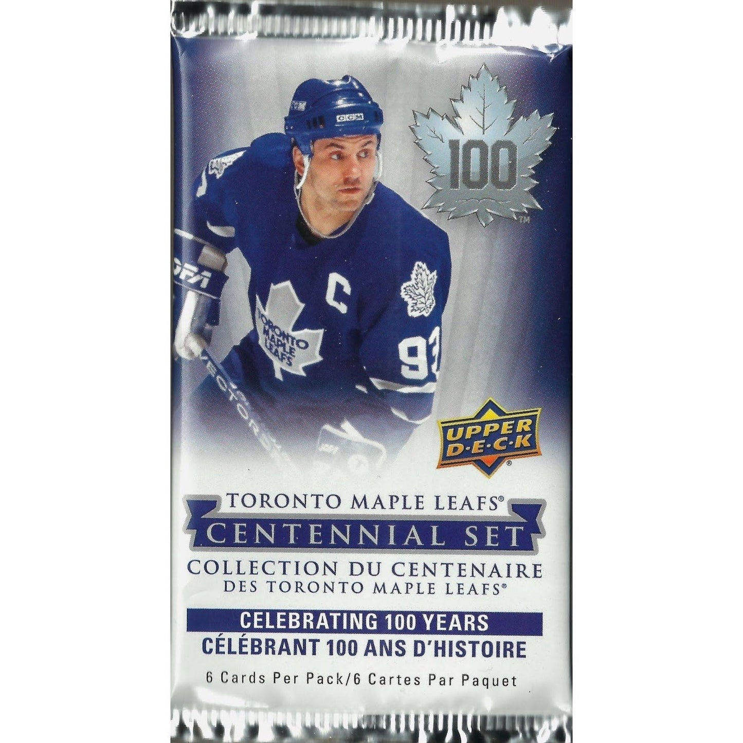 2017-18 Upper Deck Hockey Toronto Maple Leafs 100 Year Centennial Blaster Pack | Local Legends Cards & Collectibles