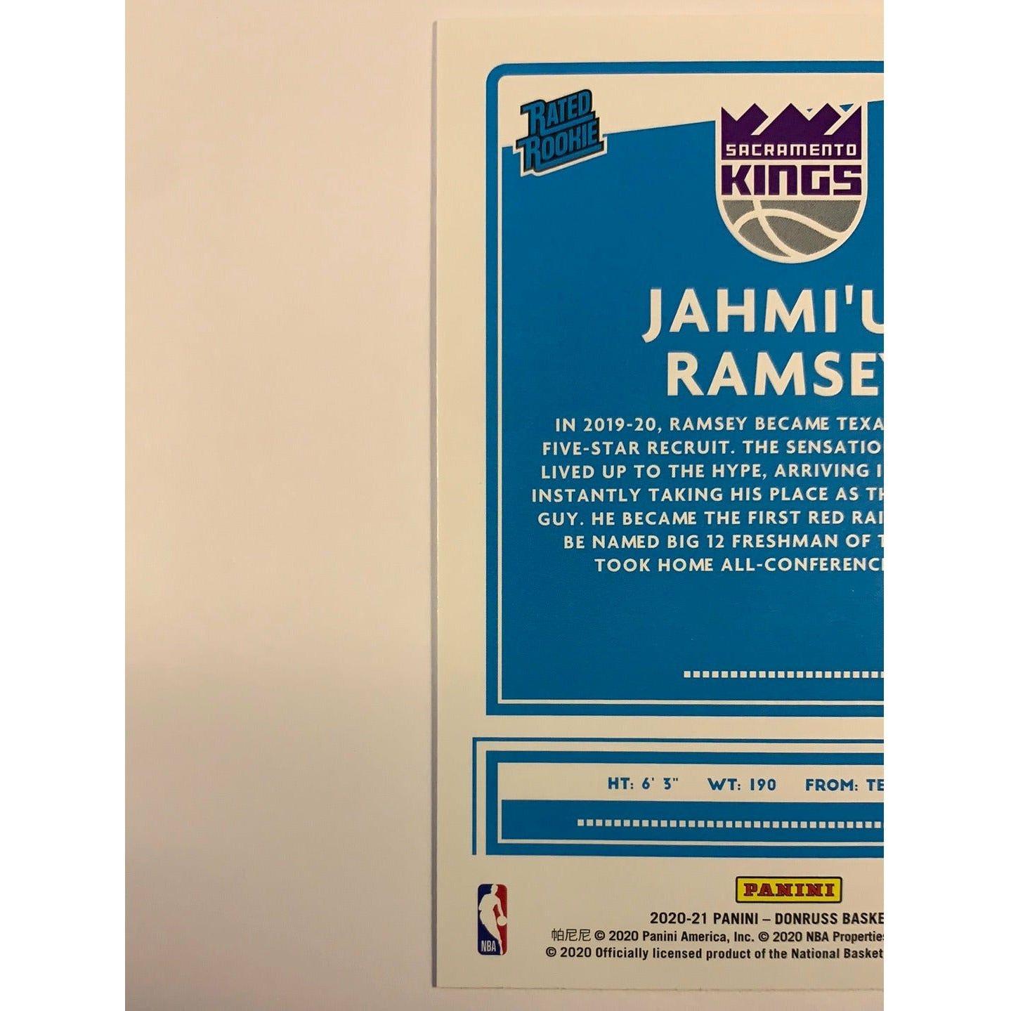 2020-21 Donruss Jahmi’us Ramsey Rated Rookie | Local Legends Cards & Collectibles