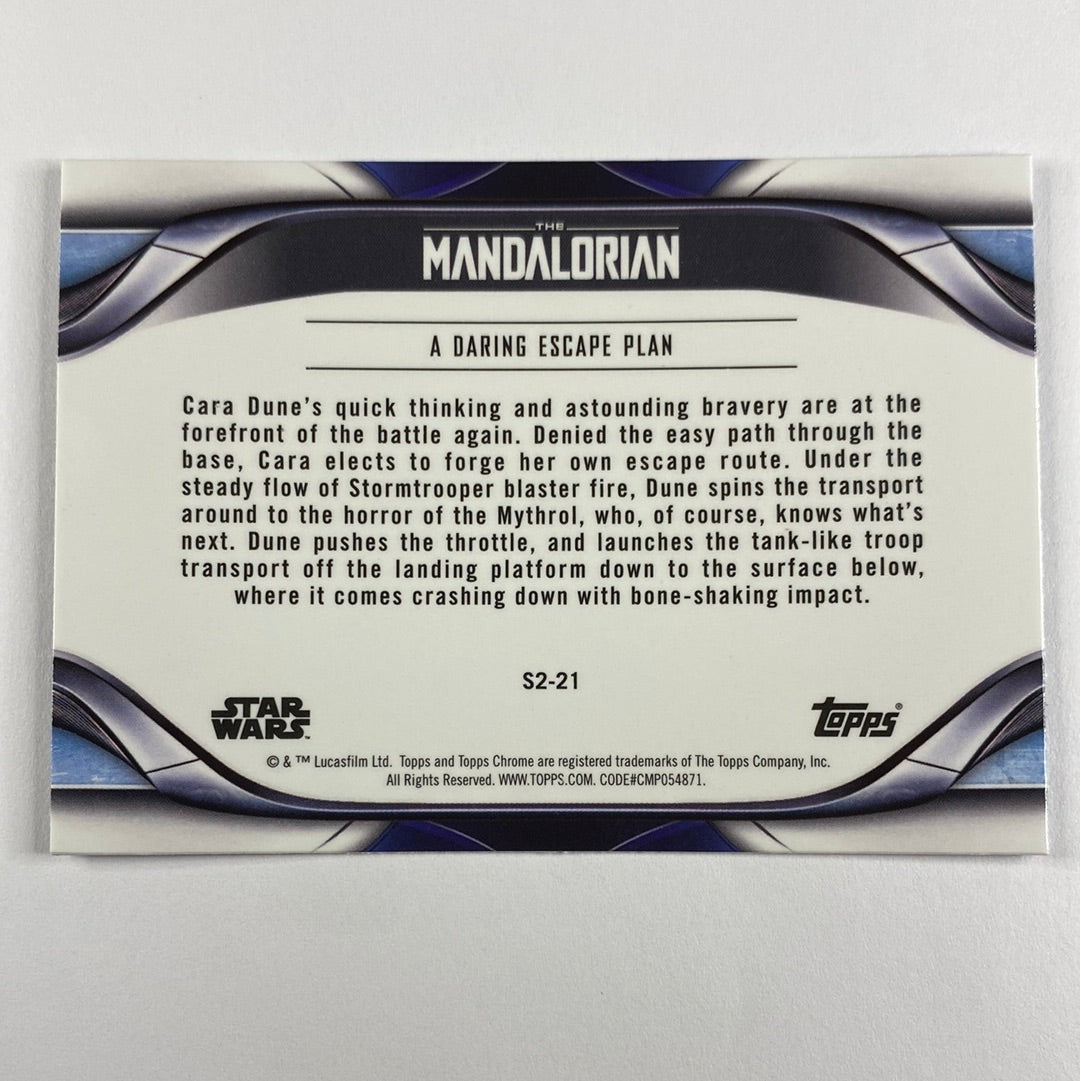 Topps Chrome The Mandalorian A Daring Escape Plan Refractor | Local Legends Cards & Collectibles