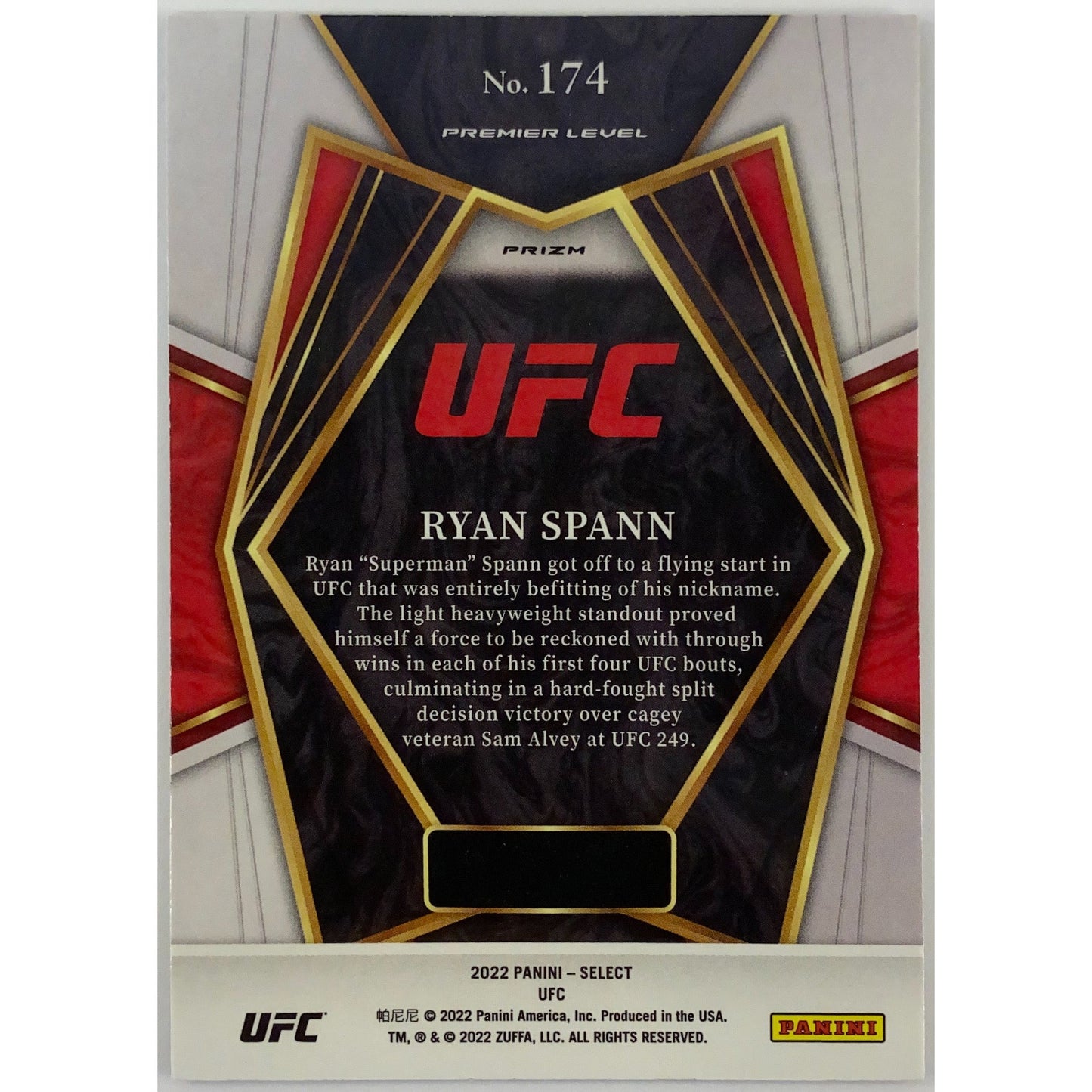 2022 Select Ryan Spann Silver Holo Prizm | Local Legends Cards & Collectibles