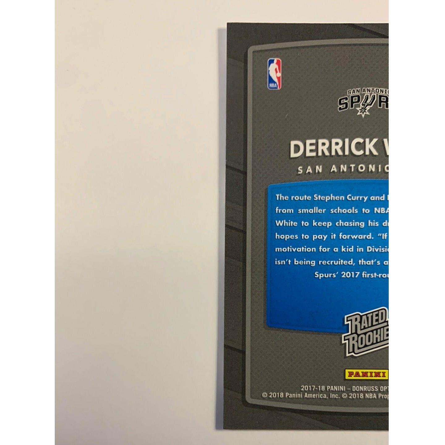 2017-18 Donruss Optic Derrick White Rated Rookie | Local Legends Cards & Collectibles