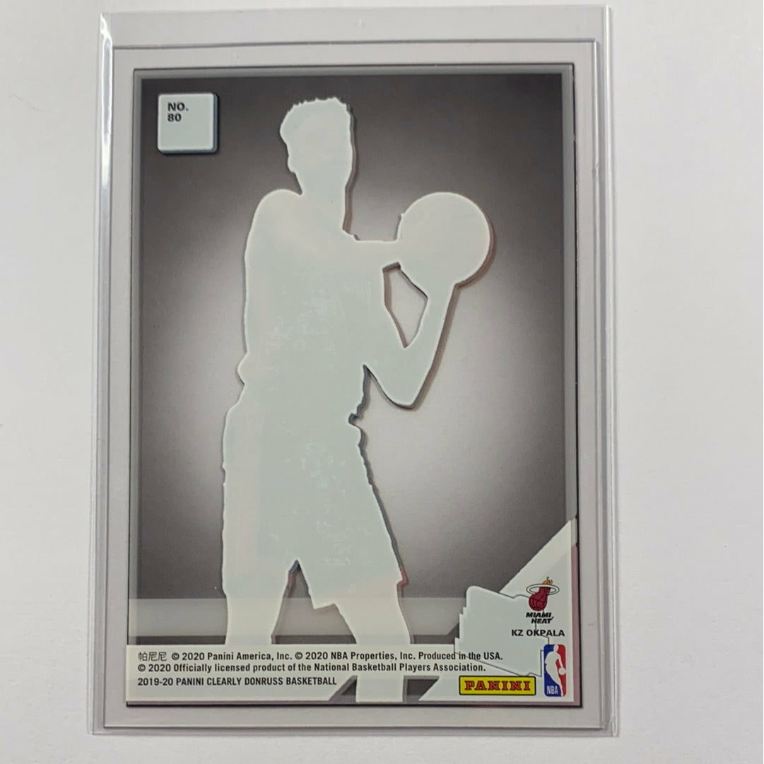 2019-20 Panini Donruss Clearly KZ Okpala Rated Rookie | Local Legends Cards & Collectibles