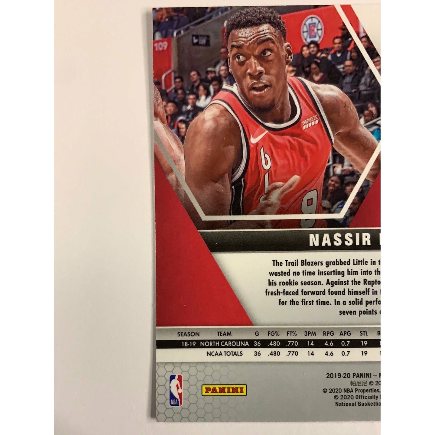 2919-20 Mosaic Nassir Little Pink Mosaic Prizm RC | Local Legends Cards & Collectibles