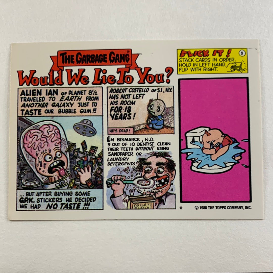 1988 Topps Garbage Pail Kids Shannon Cannon Die Cut | Local Legends Cards & Collectibles