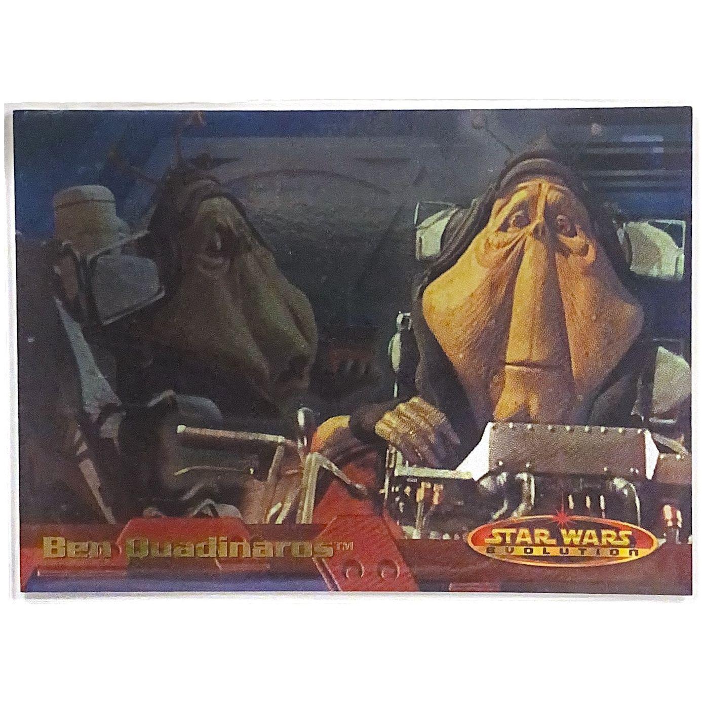 2001 Topps Star Wars Ben Quadinaros Evolution #7 Local Legends Cards & Collectibles
