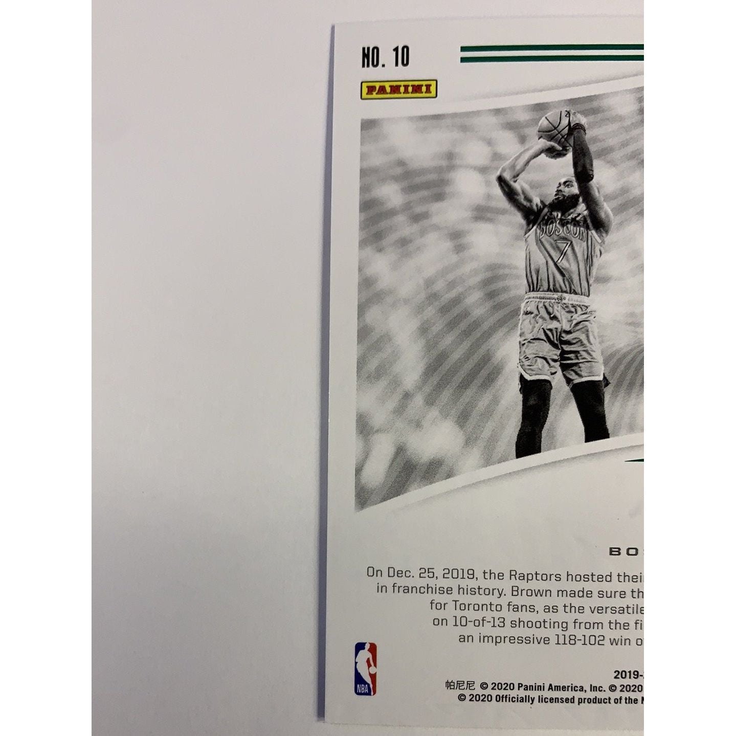 2019-20 Illusions Season Highlights Jaylen Brown | Local Legends Cards & Collectibles