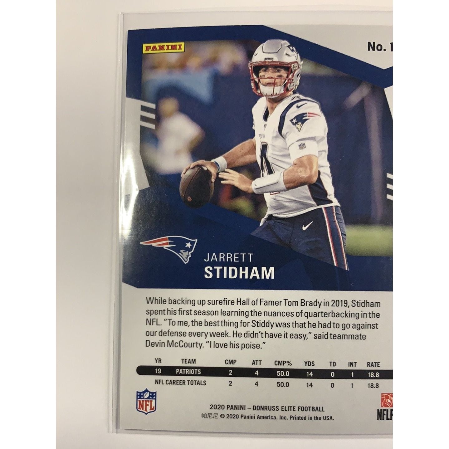 2020 Donruss Elite Jarred Stidham Pink Parallel | Local Legends Cards & Collectibles