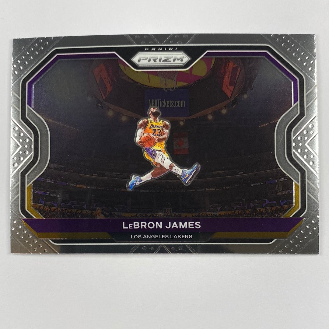 2020-21 Panini Prizm LeBron James “Kobe Tribute Dunk”