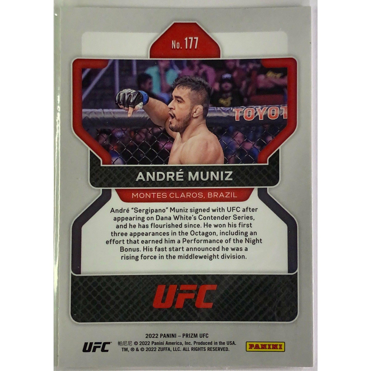 2022 Panini Prizm Andre Muniz RC | Local Legends Cards & Collectibles