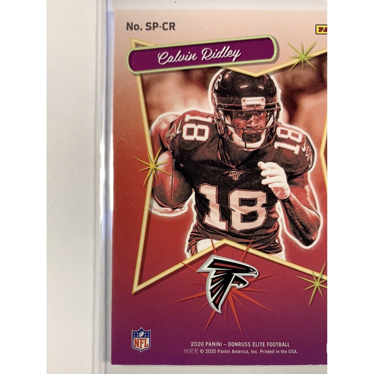2020 Donruss Elite Calvin Ridley Spark Plugs | Local Legends Cards & Collectibles