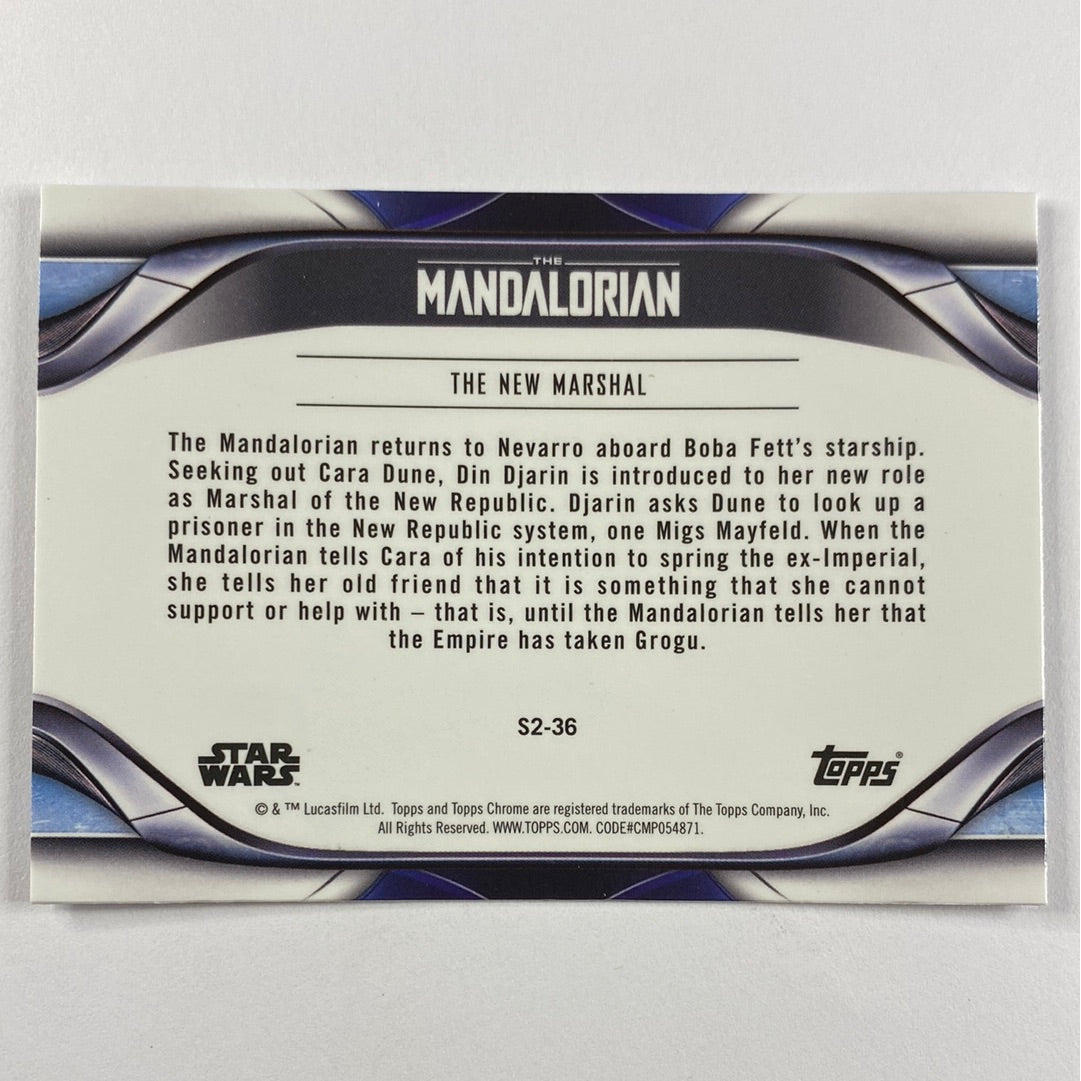 Topps Chrome The Mandalorian The New Marshall Refractor | Local Legends Cards & Collectibles