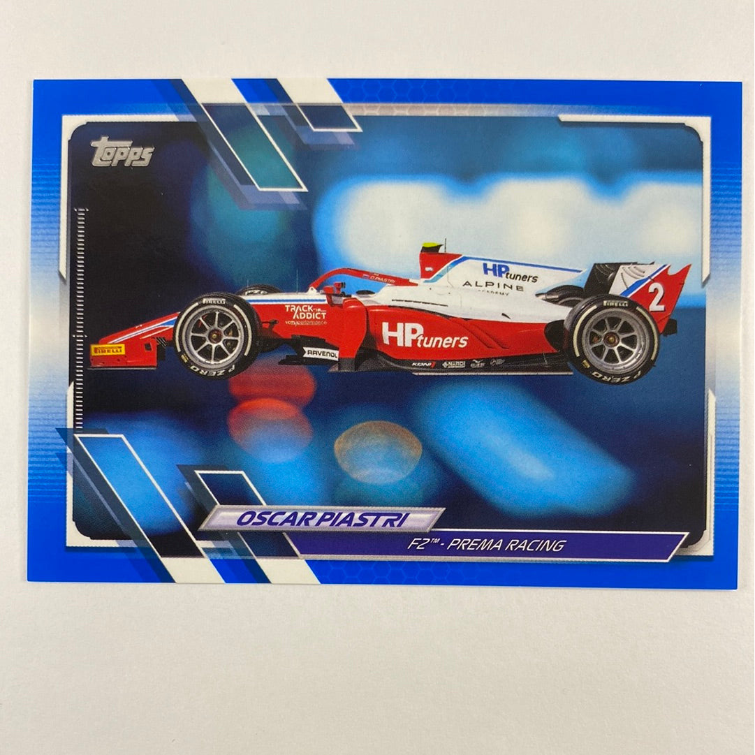 2021 Topps Oscar Piastri Blue Parallel /99 | Local Legends Cards & Collectibles