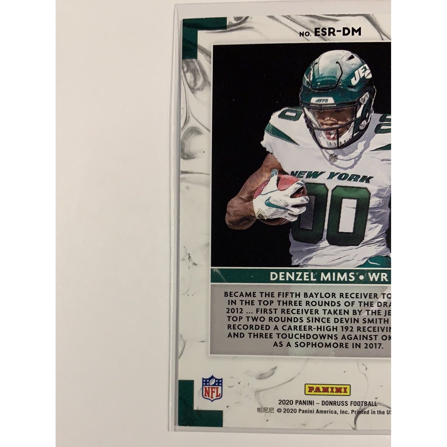 2020 Donruss Elite Series Rookies Denzel Mims | Local Legends Cards & Collectibles