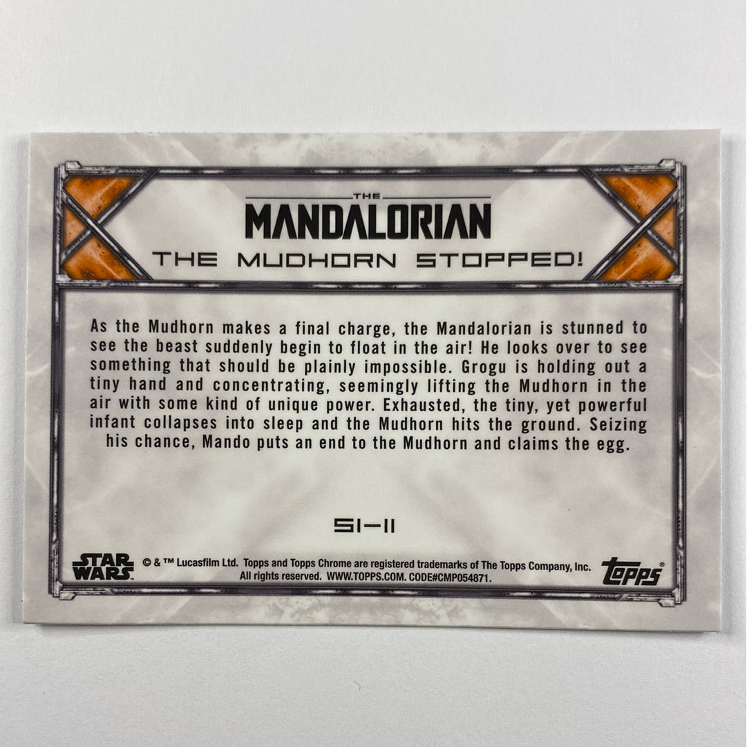 Topps Chrome The Mandalorian The Mudhorn Stopped | Local Legends Cards & Collectibles