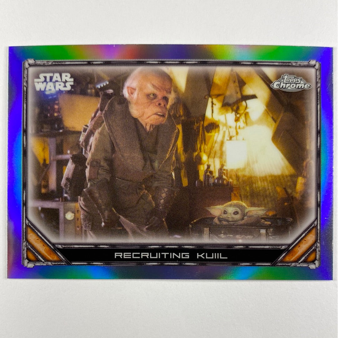 Topps Chrome The Mandalorian Recruiting Kuil Refractor | Local Legends Cards & Collectibles