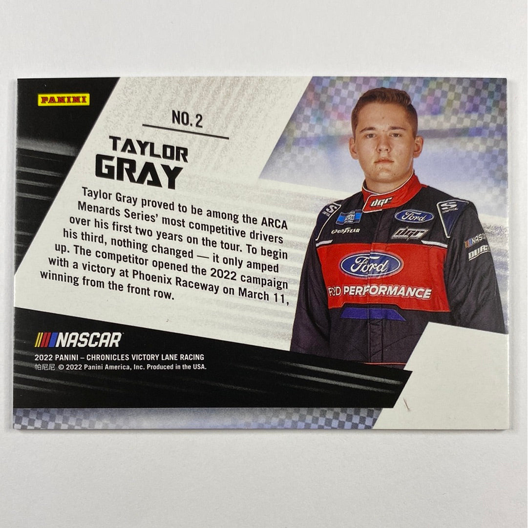 2022 Chronicles Victory Lane Taylor Gray Petal To The Metal /199 | Local Legends Cards & Collectibles