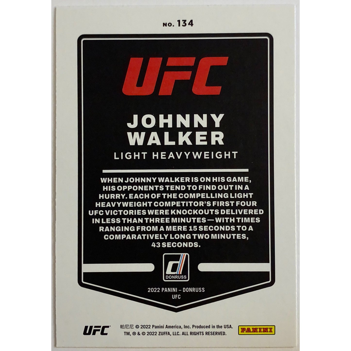 2022 Donruss Johnny Walker Green. Holo | Local Legends Cards & Collectibles
