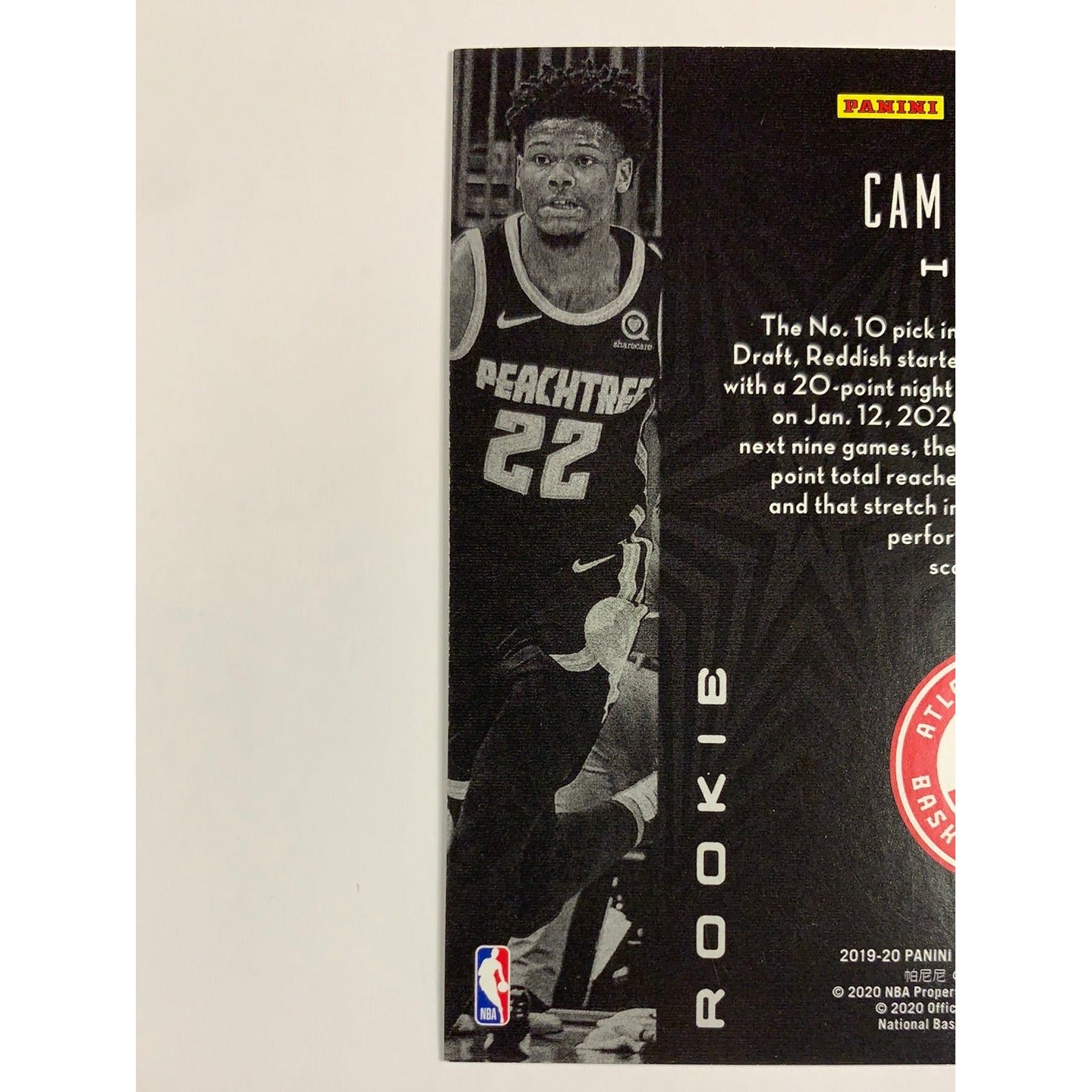 2019-20 Illusions Cam Reddish Rookie Card | Local Legends Cards & Collectibles