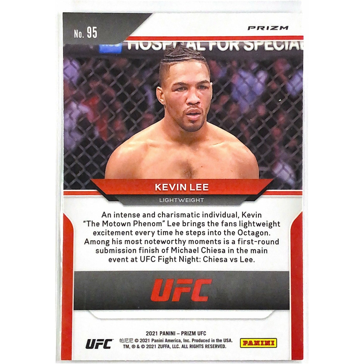 2022 Panini Prizm Kevin Lee Silver Prizm | Local Legends Cards & Collectibles