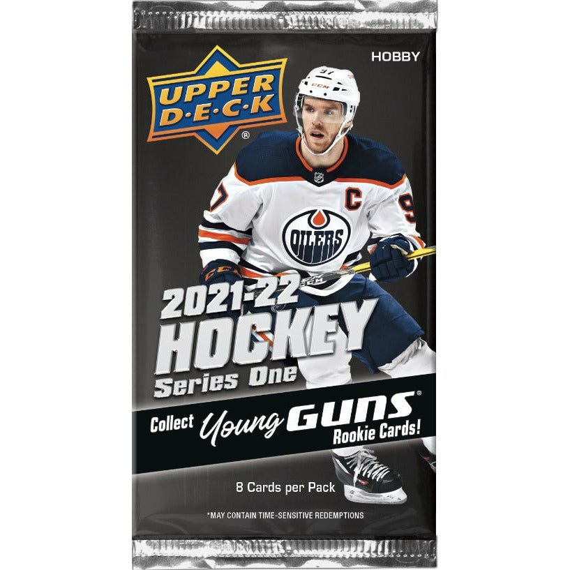 2021-22 Upper Deck Series 1 NHL Hockey Hobby Pack | Local Legends Cards & Collectibles