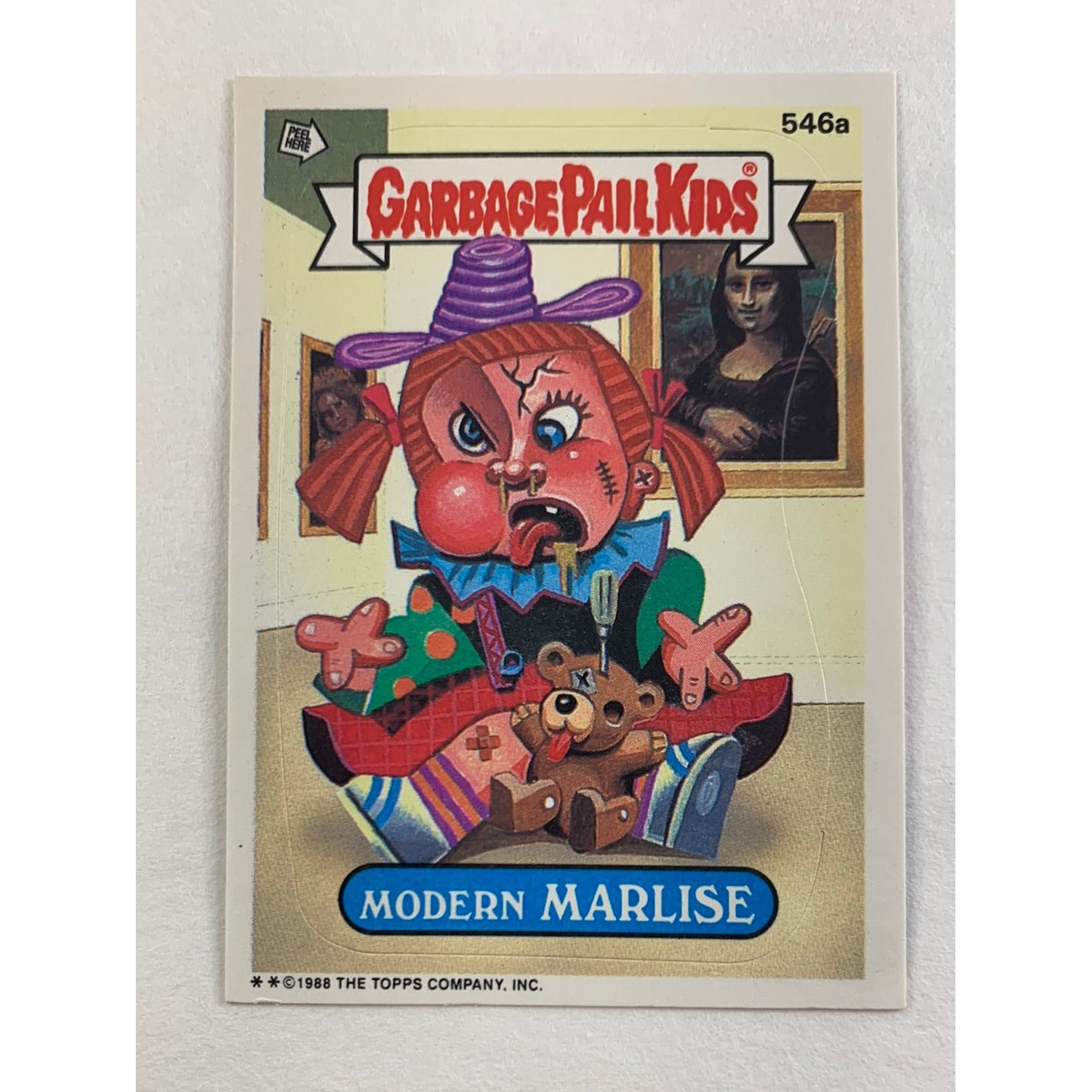 1988 Topps Modern Marlise Die Cut | Local Legends Cards & Collectibles