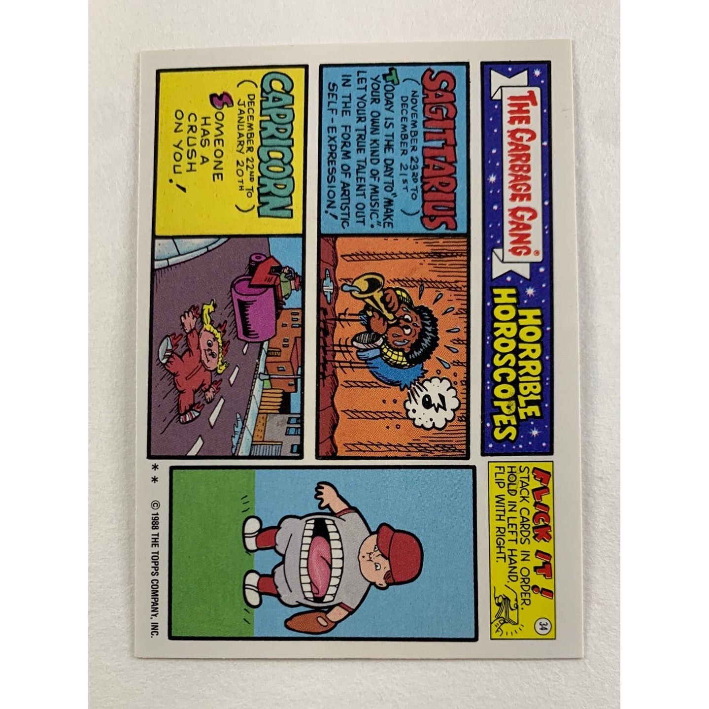 1988 Topps Beulah Ghoul Non-Die Cut | Local Legends Cards & Collectibles