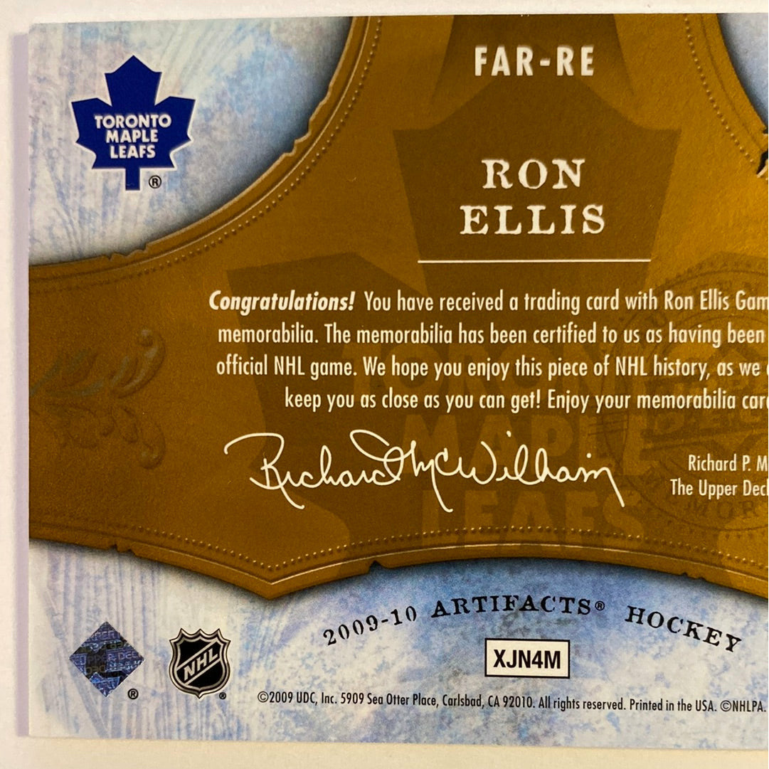 2009-10 Artifacts Ron Ellis Frozen Artifacts | Local Legends Cards & Collectibles