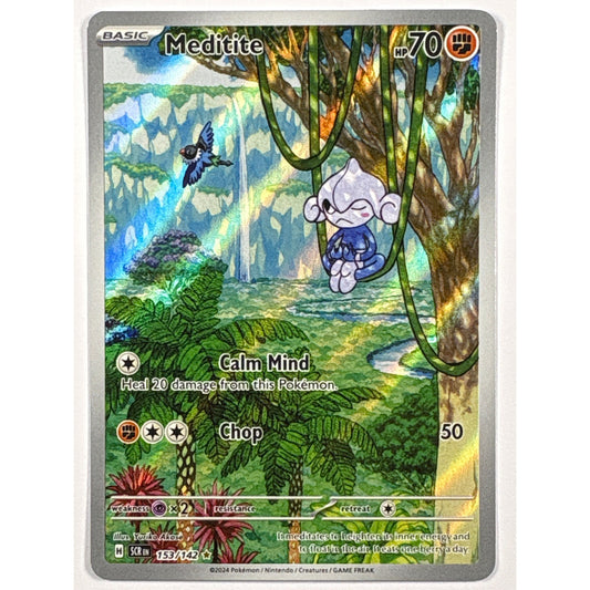 Meditite Holo Illustration Rare 153/142 | Local Legends Cards & Collectibles