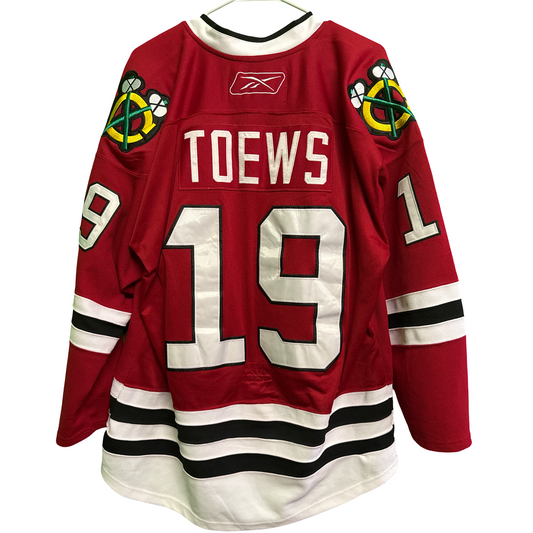 Reebok NHL Johnathan Toews Chicago Blackhawks Home Jersey MD 50