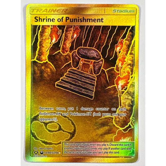 Shrine of Punishment Holo Shiny Vault SV90/SV94