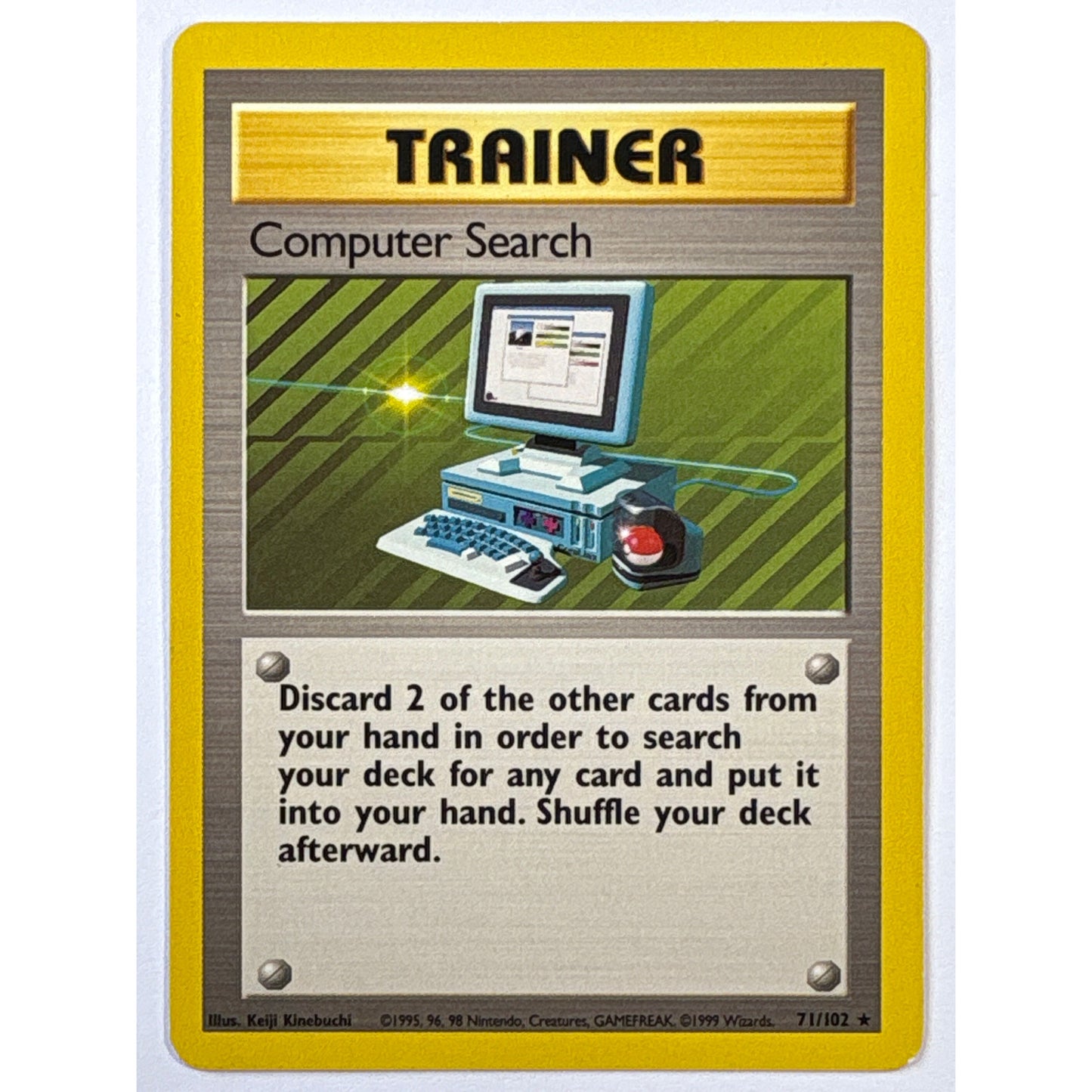 Computer Search Non Holo Rare 71/102 | Local Legends Cards & Collectibles