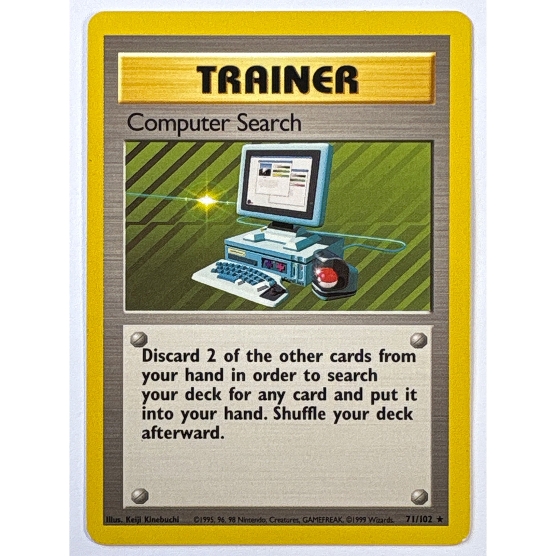 Computer Search Non Holo Rare 71/102 | Local Legends Cards & Collectibles