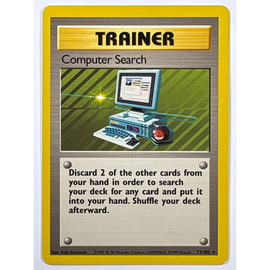 Computer Search Non Holo Rare 71/102 | Local Legends Cards & Collectibles
