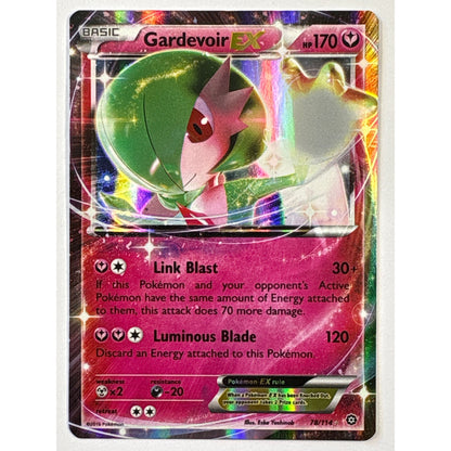Gardevoir EX Holo Ultra Rare 78/114