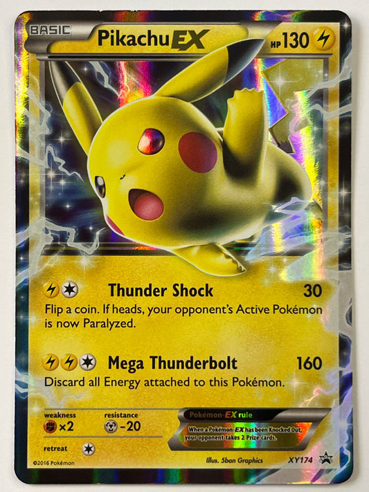 Pikachu EX Holo Black Star Promo XY174