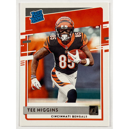 2020 Donruss Tee Higgins Rated Rookie