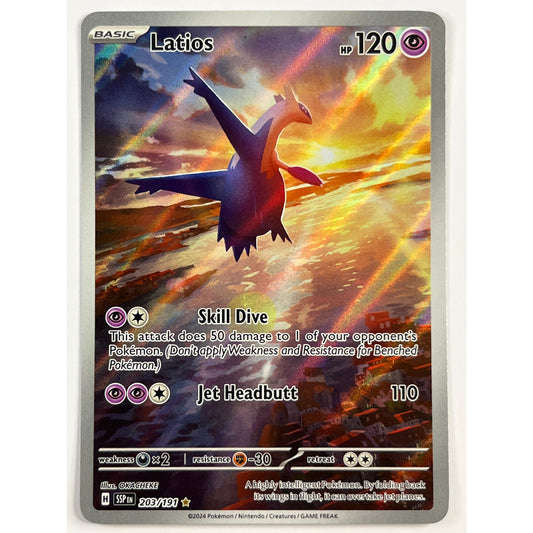 Latios Holo Illustration Rare 203/191