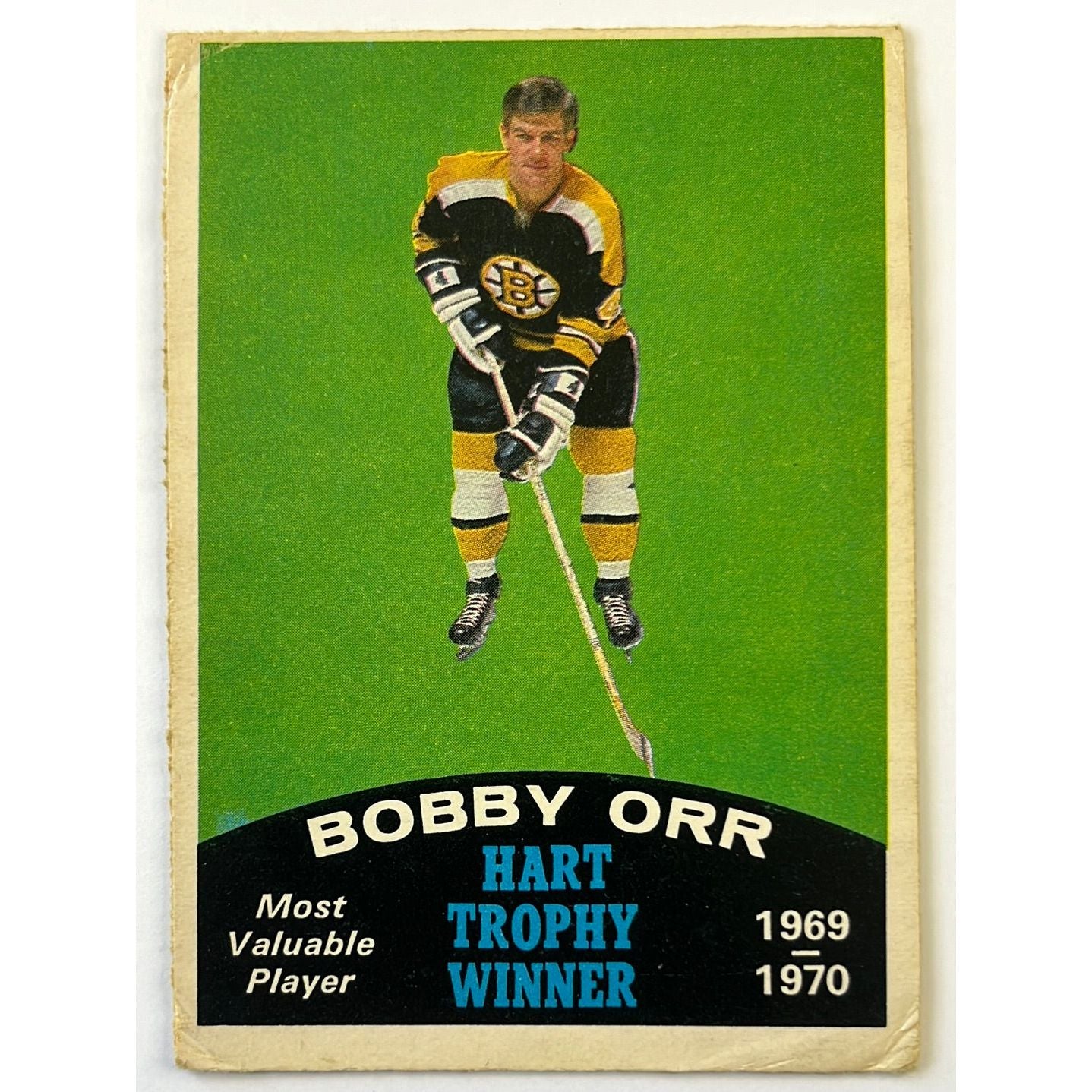1970-71 O-Pee-Chee Bobby Orr Hart Trophy Winner Puzzle Piece #246 | Local Legends Cards & Collectibles