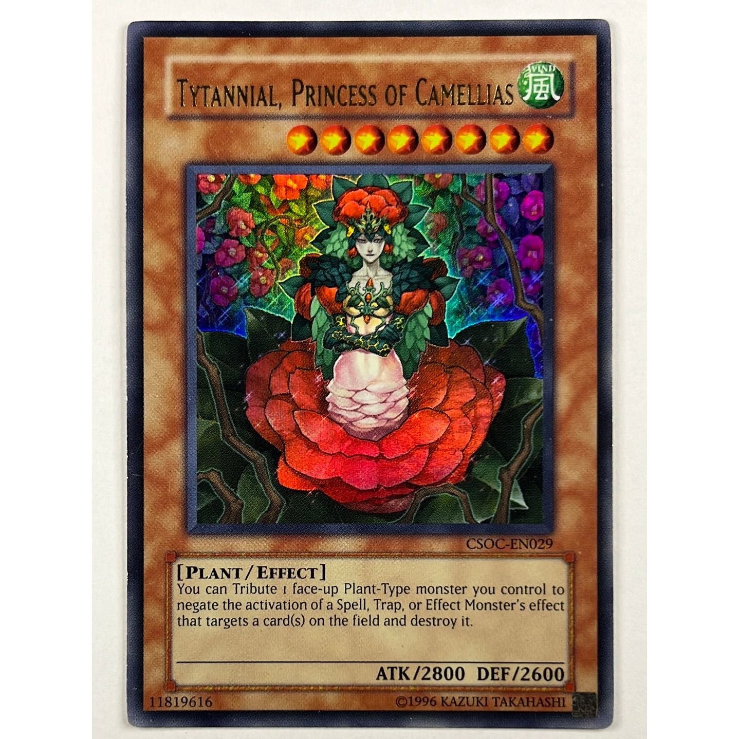 Tytannial, Princess of Camellias Super Rare CSOC-EN029