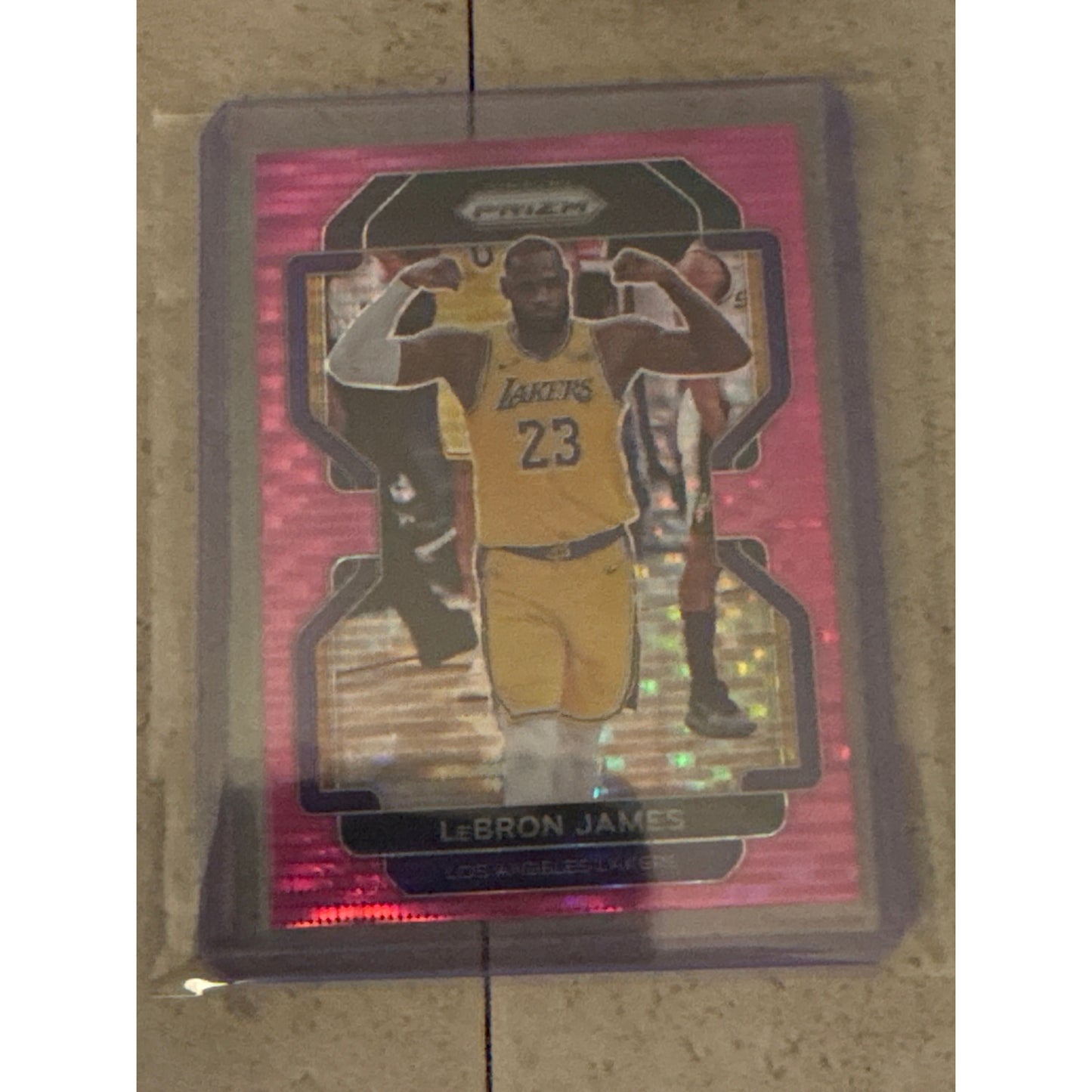 2021-22 Panini Prizm LeBron James Pink Pulsar Prizm /42 | Local Legends Cards & Collectibles