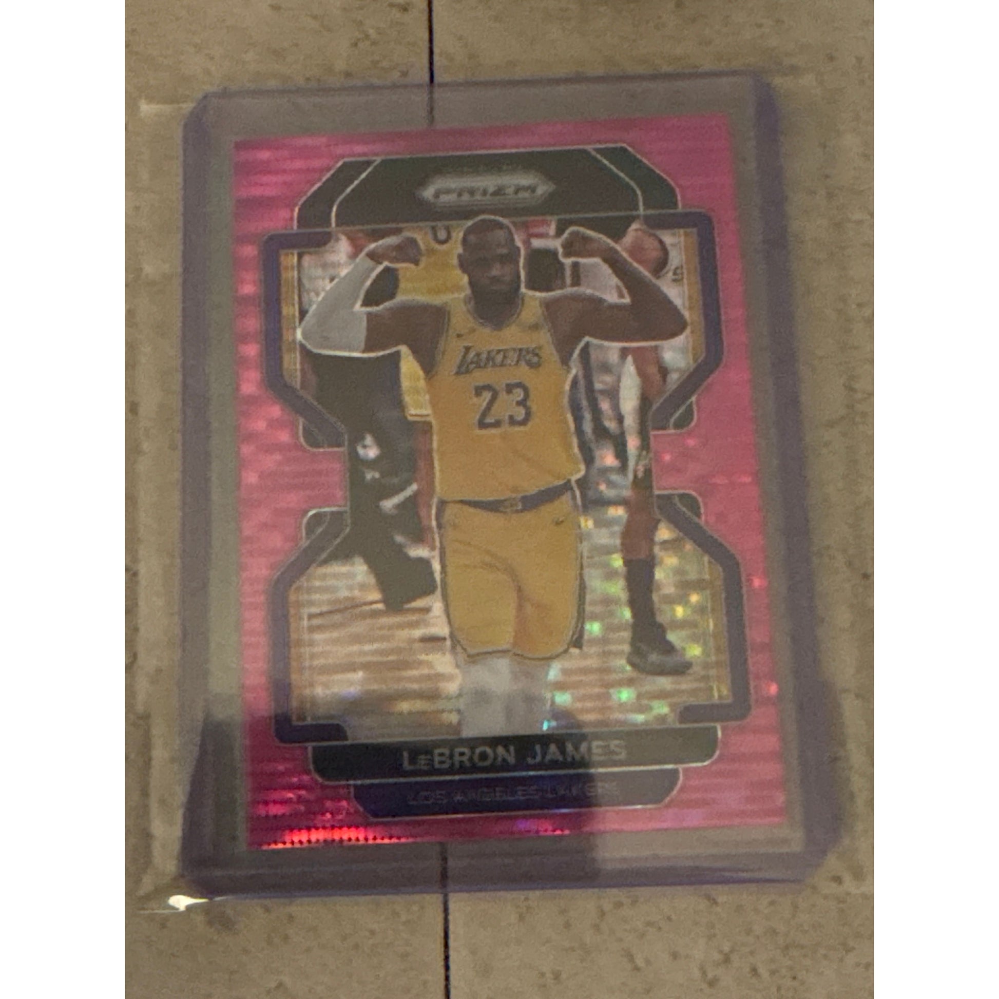 2021-22 Panini Prizm LeBron James Pink Pulsar Prizm /42 | Local Legends Cards & Collectibles