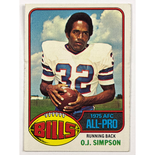 1976 Topps O.J. Simpson #300