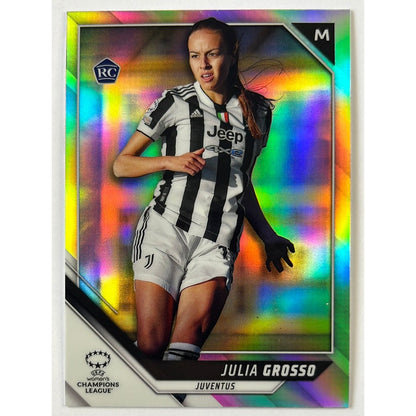 2022 Topps Chrome Julia Grosso Silver Refractor RC