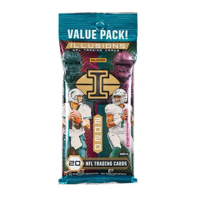 2020 Panini Illusions NFL Football Fat Value Pack