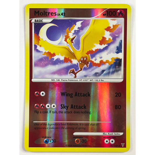 Moltres Lv. 42 Reverse Holo Rare 36/147