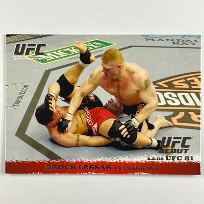 2009 Topps 1st Round Brock Lesnar RC